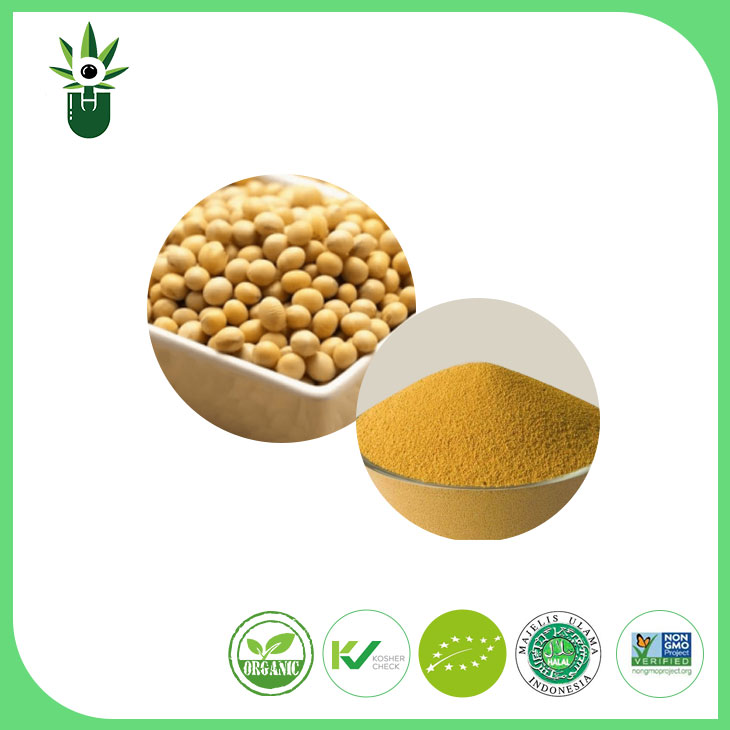 Isoflavones de soja à 90% de soja non-OGM